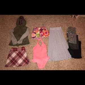Girls size 8 mixed lot